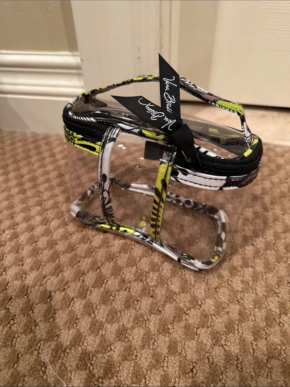 Vera Bradley transparent travel
